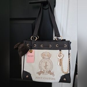 NWT Juicy Couture Classic Juicy Lover Tote Bag